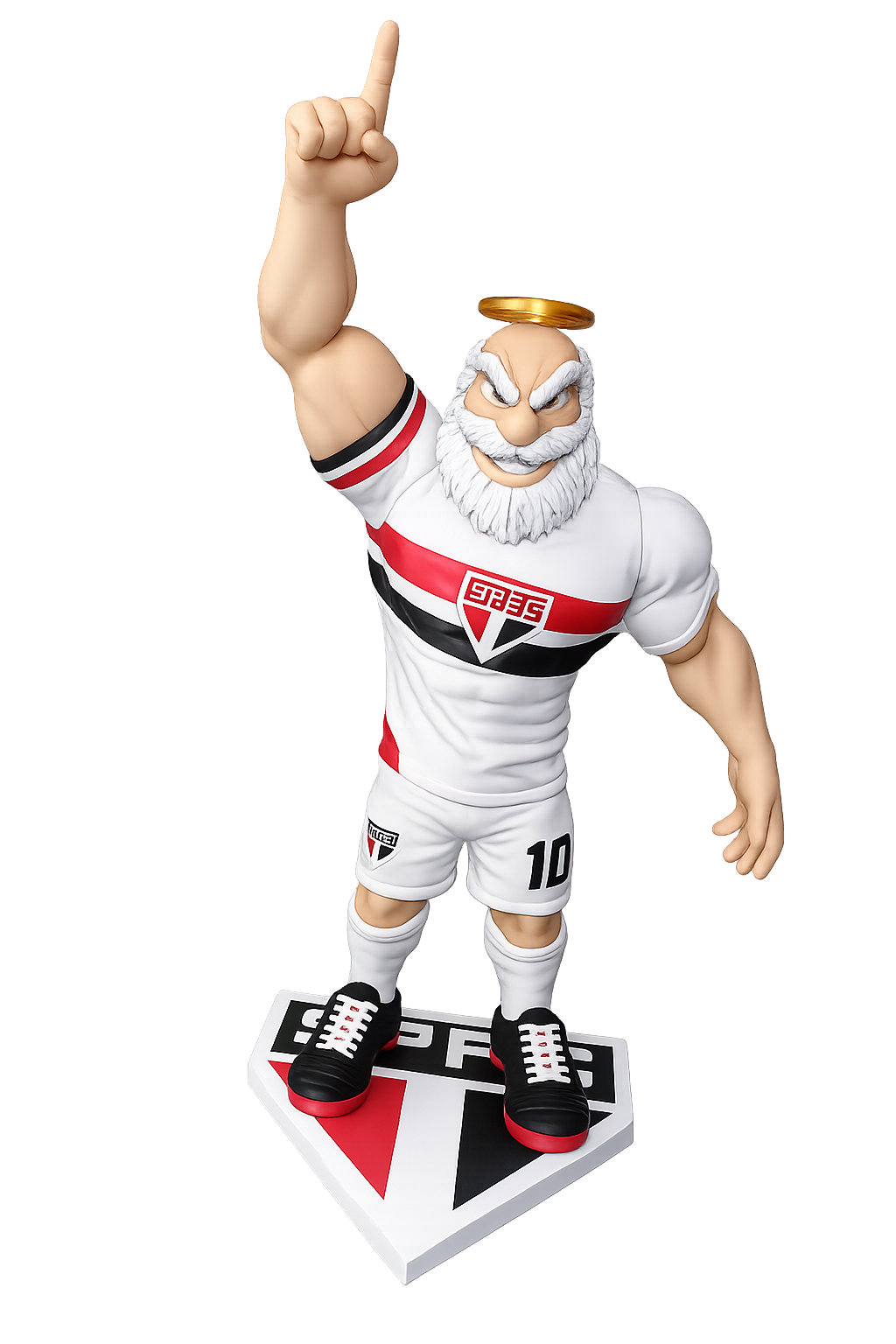 Figurinha 3D São Paulo FC
